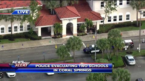 Police investigate bomb threat reported at 4 Broward schools